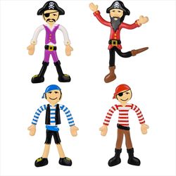TR88218 Bendable Pirate 3 3/4